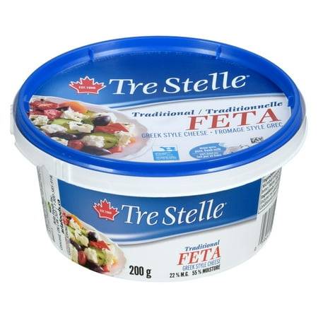 Tre Stelle Traditional Feta Cheese (200 g)