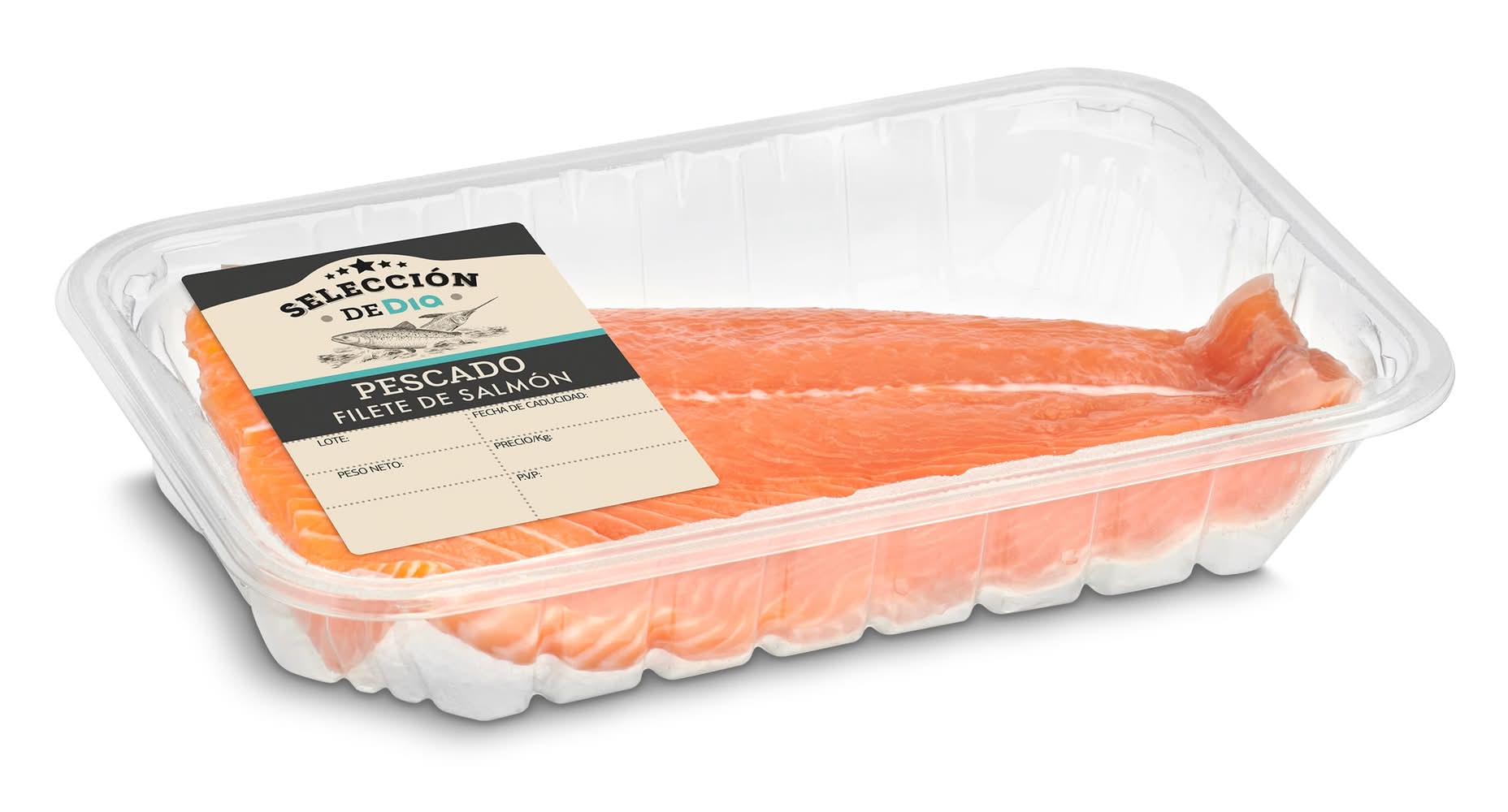 Filete De Salmón Selección De Dia Bandeja 350 G Aprox.