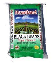 Heartland - Black Beans - 25 lbs (Case of 1)