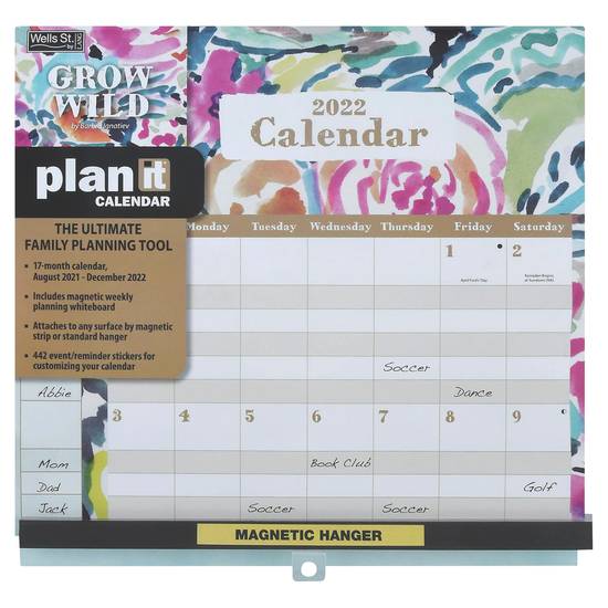 Wells St. By Lang Plant It Calendar 2022 Grow Wild Calendar | Delivery Near  You | Uber Eats