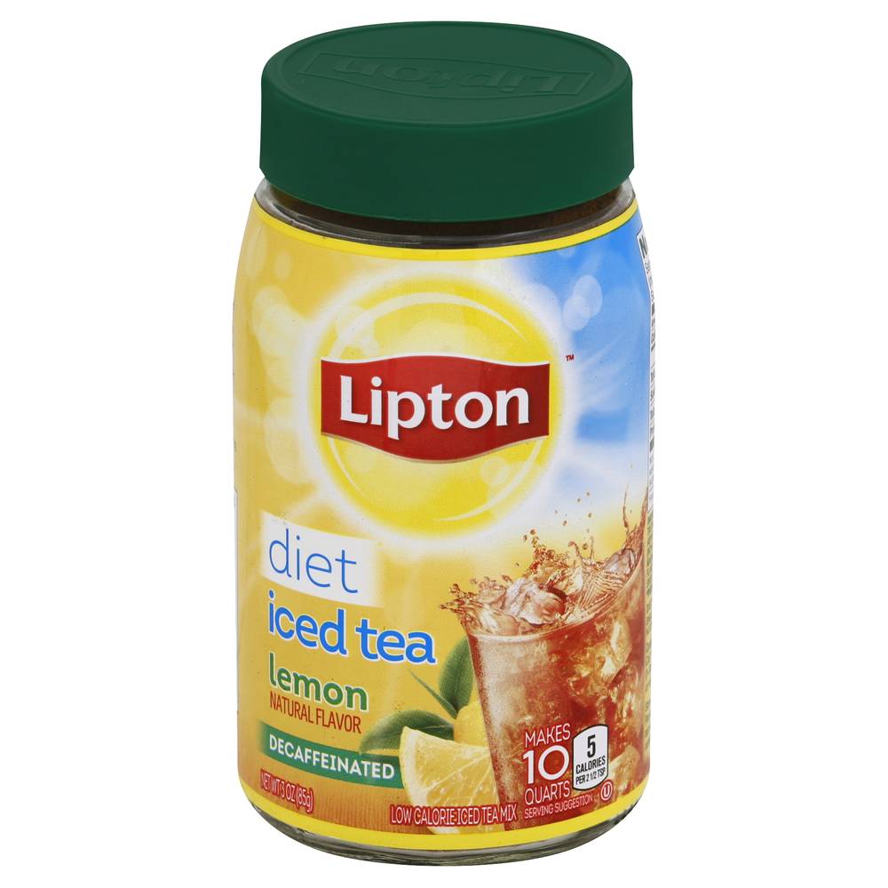 Lipton Diet Lemon Natural Flavor Iced Tea (3 oz)