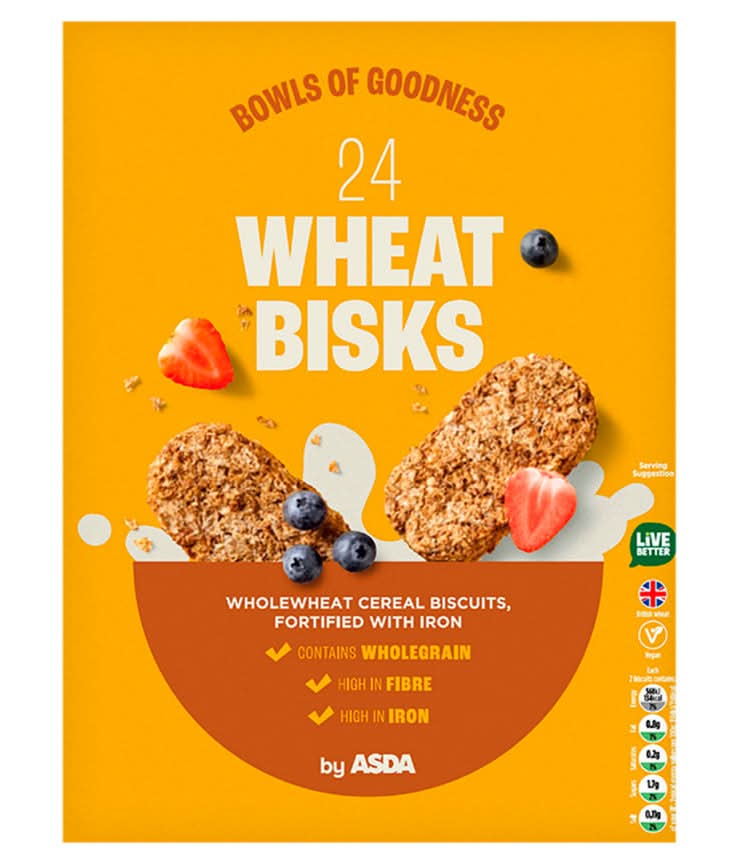 ASDA Wheat Cereal Bisks (24 pack)