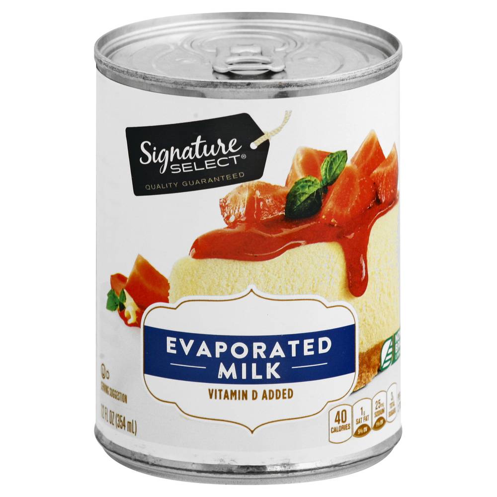 Signature Select Evaporated Milk