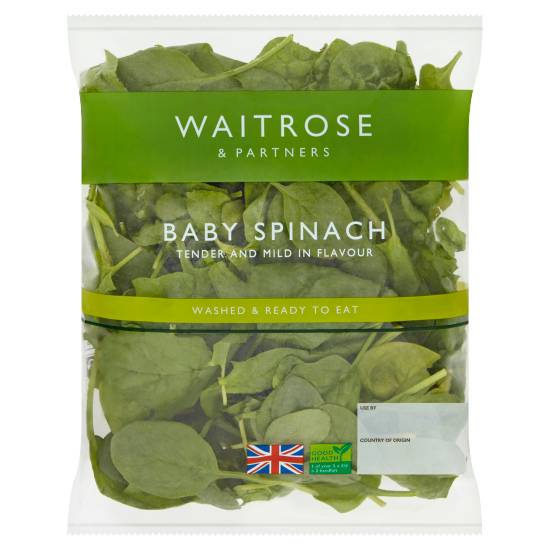 Waitrose & Partners Baby Spinach
