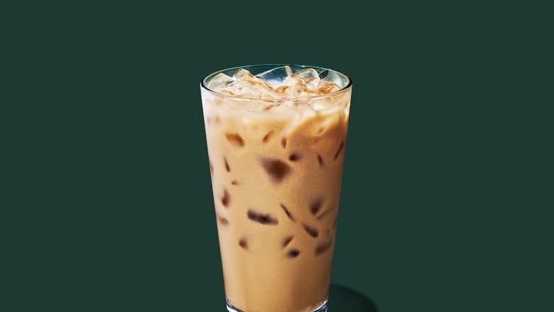 Iced Sugar-Free Caramel Protein Latte