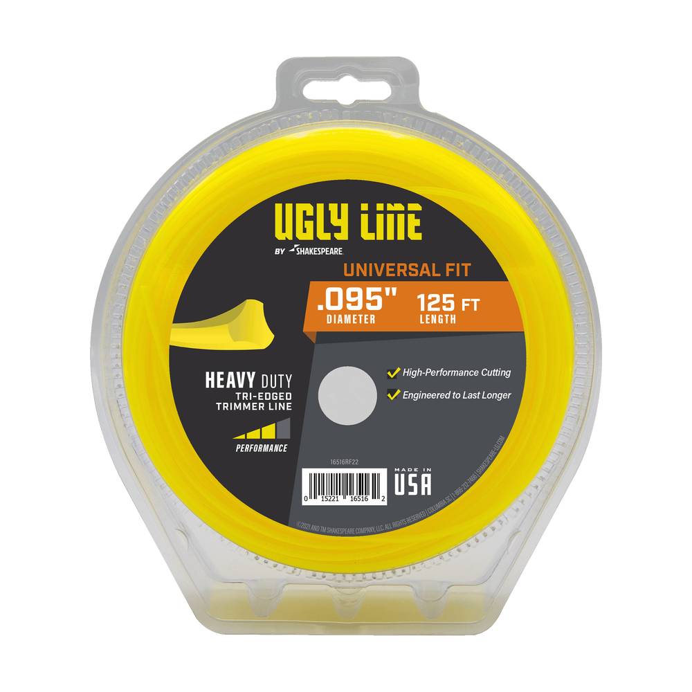 Shakespeare Ugly Line 0.095-in x 125-ft Spooled Trimmer Line | 16516