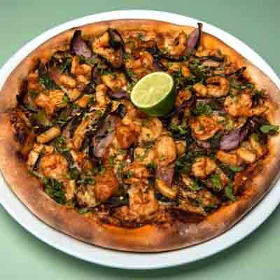 Mariscos a la Diabla Pizza