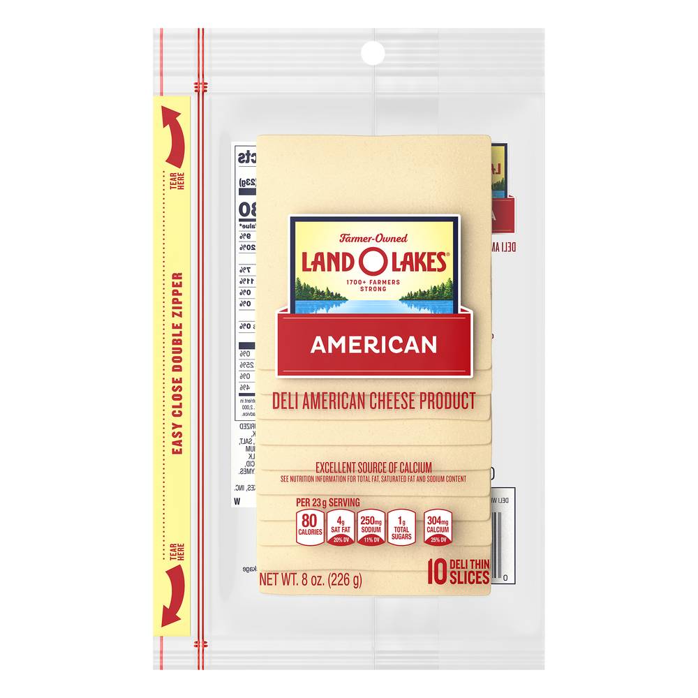 Land O'lakes American Premium Deli Cheese (10 ct)