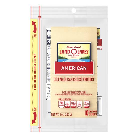 Land O'lakes American Premium Deli Cheese (10 ct)
