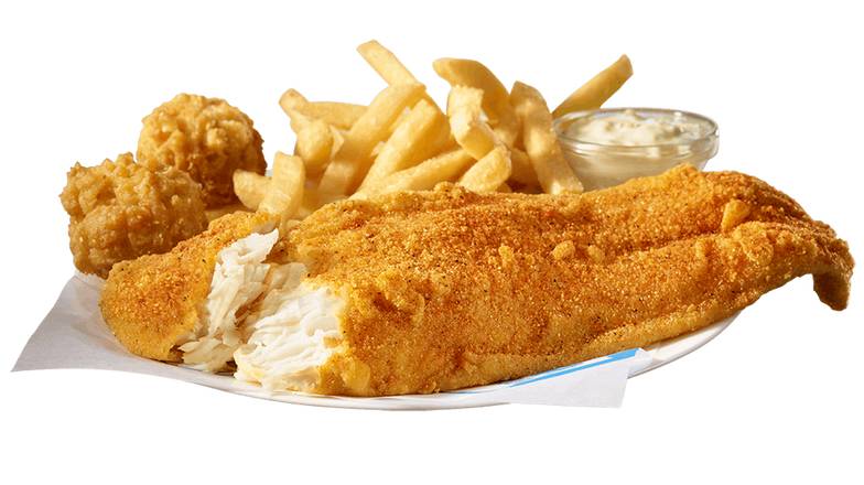 Southern-Style White Fish & Fries