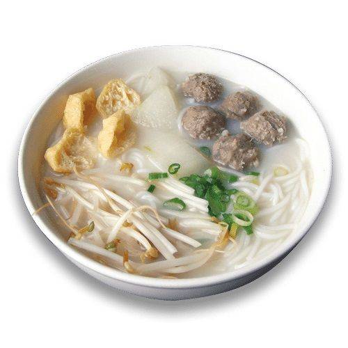 Beef Noodle in Soup 牛肉米線