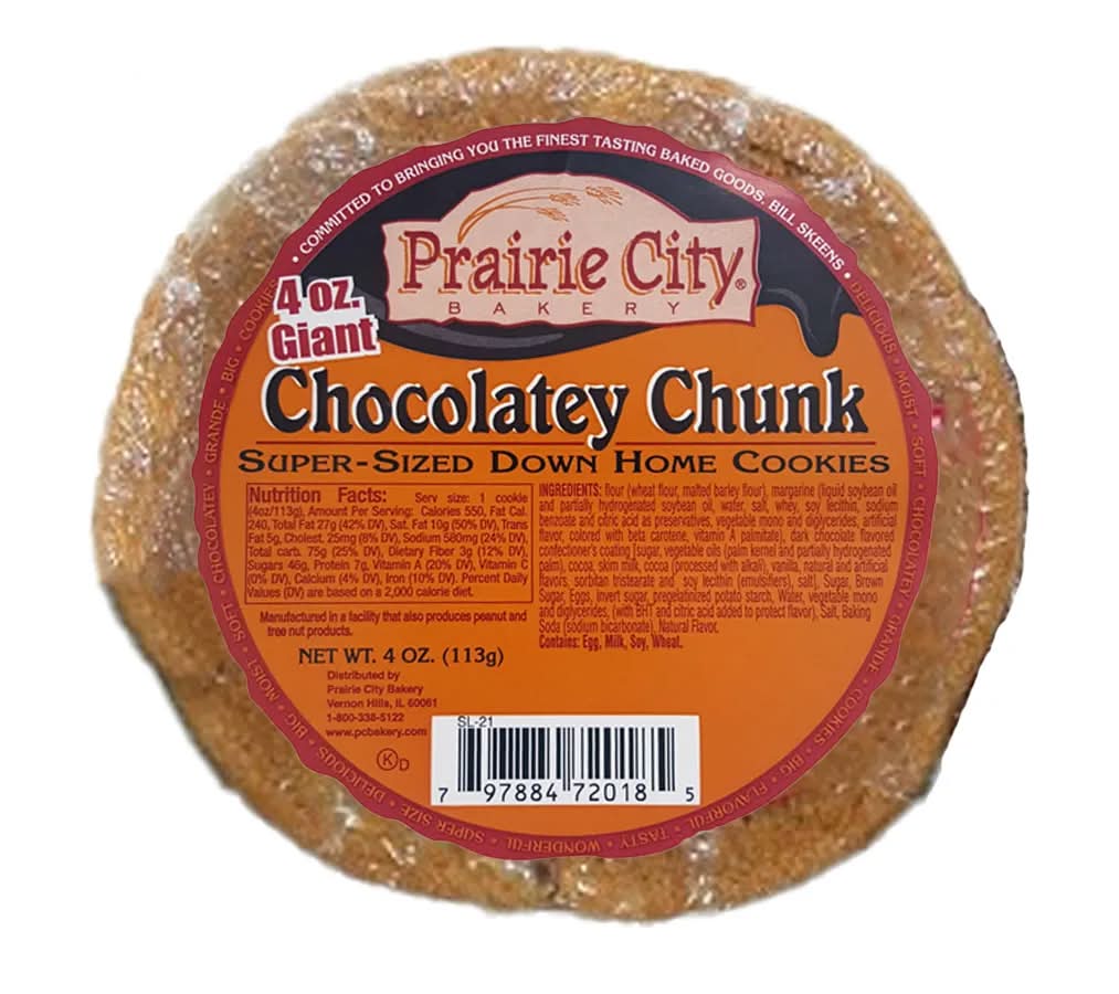 Prairie City Chocolatey Chunk Cookie
