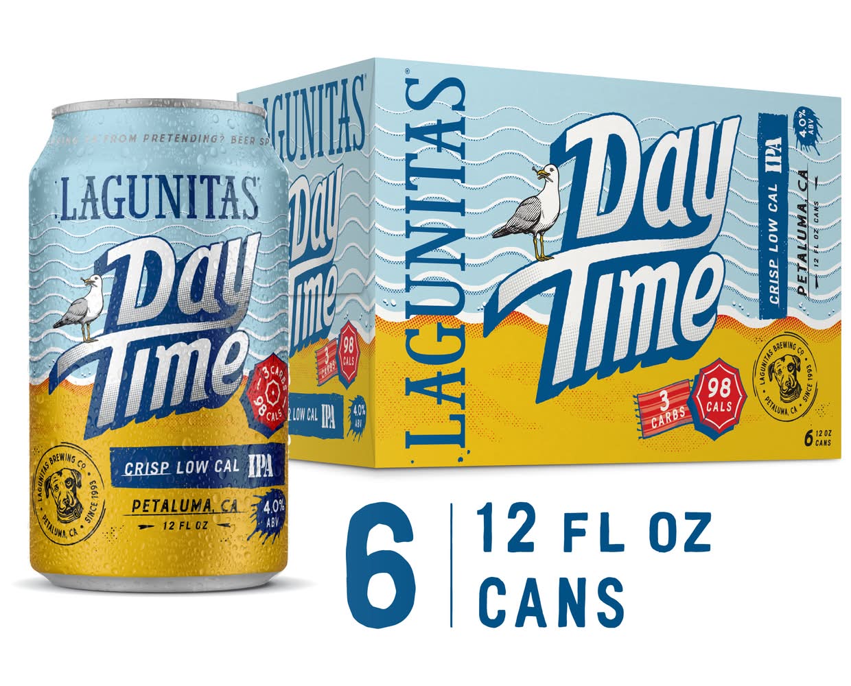 Lagunitas Day Time Session Ipa Beer (6 x 12 fl oz)