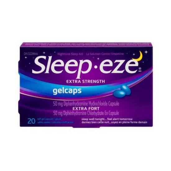 Sleep Eze Extra Strength Sleep Aid Caplets (20 units)