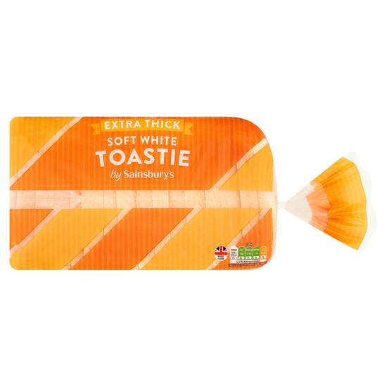 Sainsbury's Toastie Thick Sliced White Bread 800g