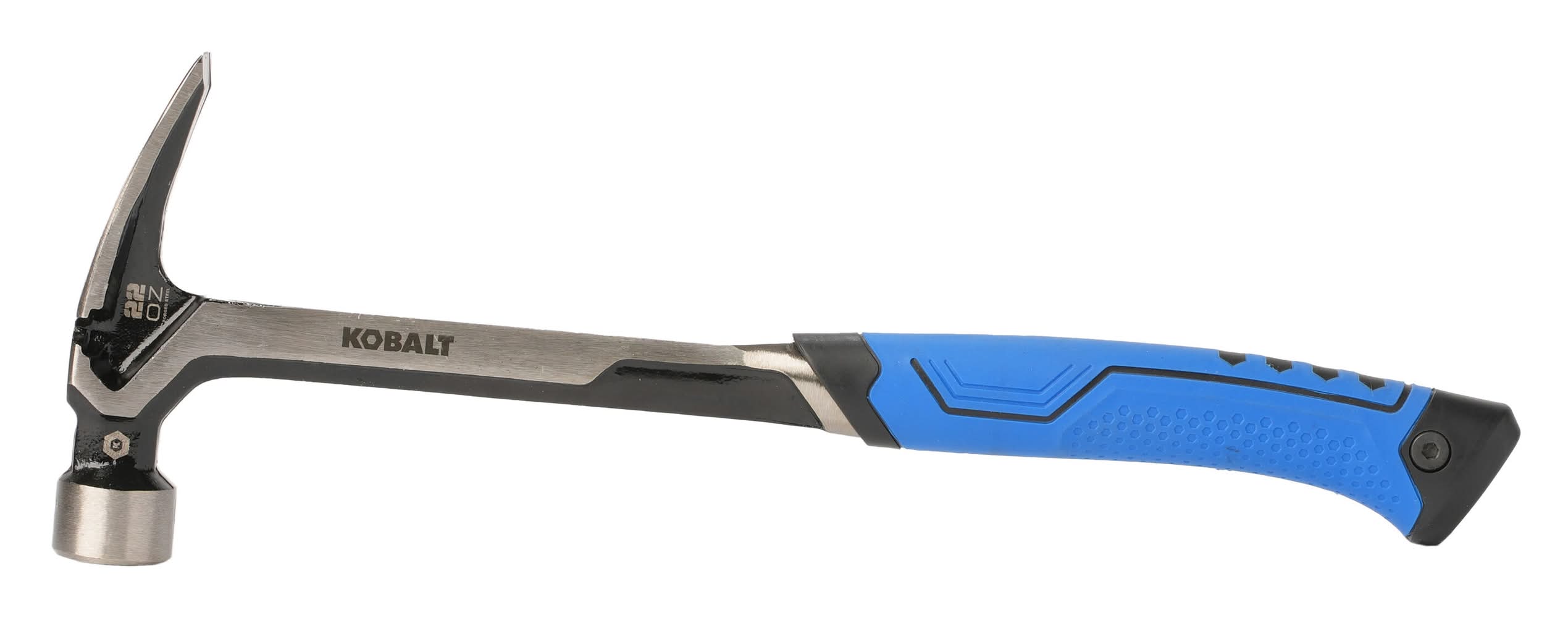 Kobalt 22 -oz Steel Head Steel Handle Rip Claw hammer