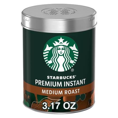 Starbucks Premium Instant Medium Roast 3.17oz