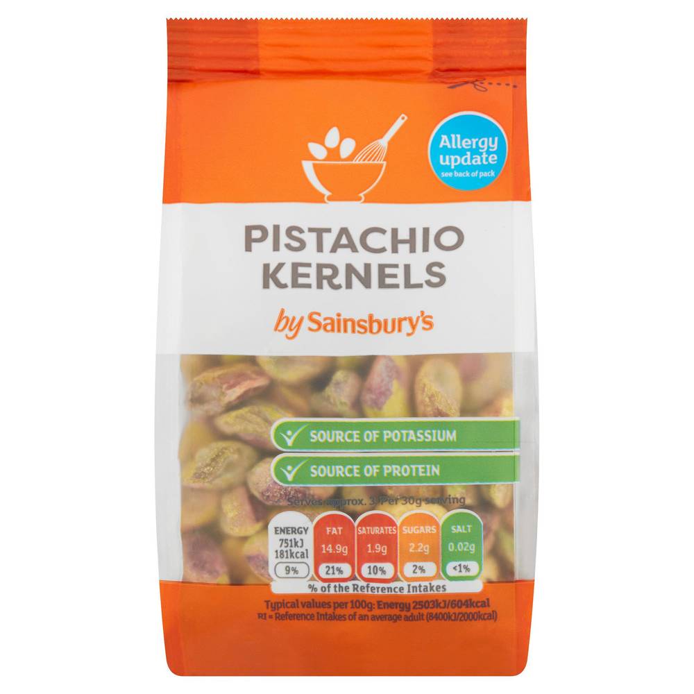 Sainsbury's Pistachio Nuts 100g