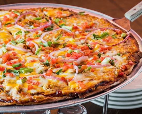 The Yahoo Barbecue Chicken Pizza