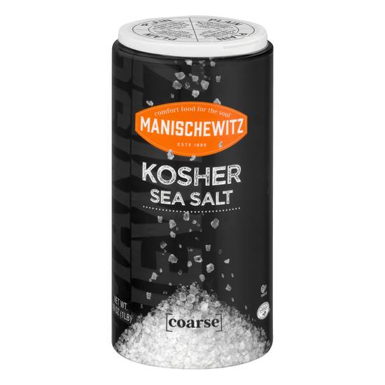 Manischewitz Kosher Coarse Sea Salt (16 oz)