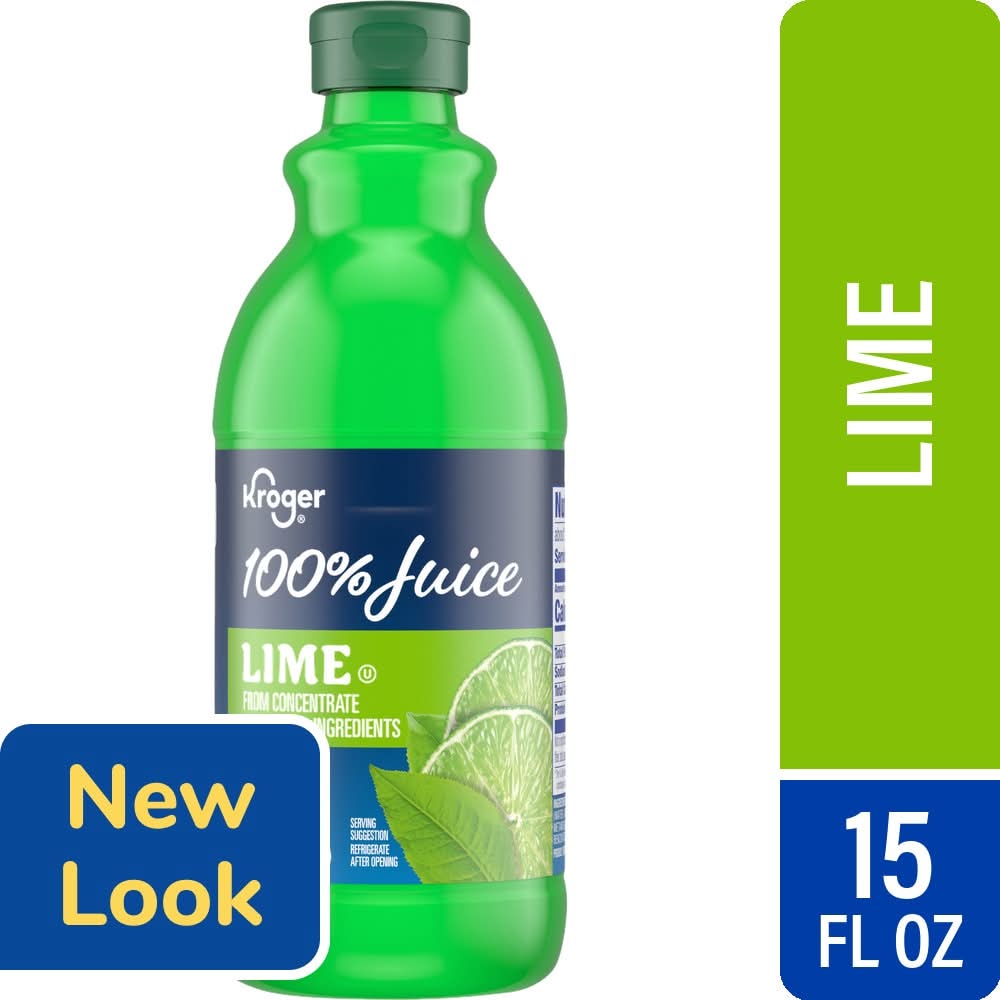 Kroger 100% Lime Juice (15 fl oz)