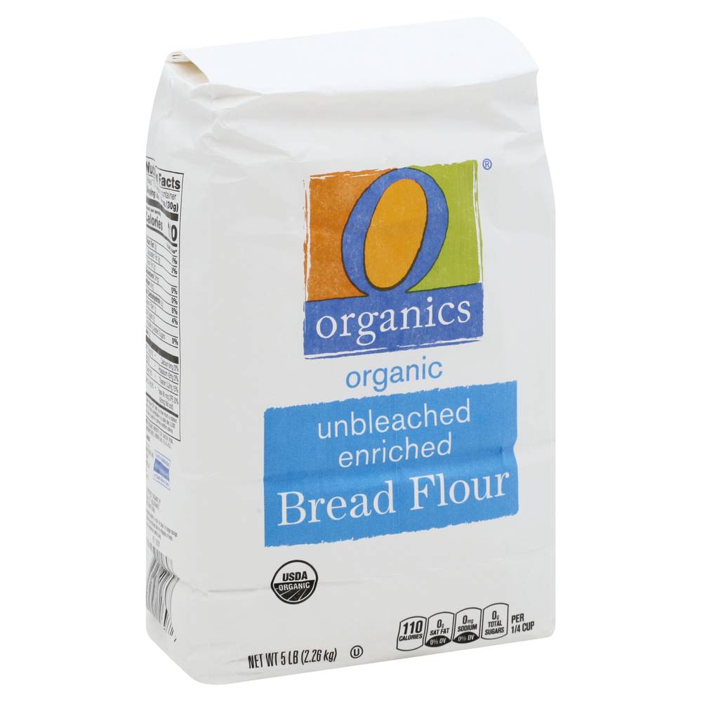 O Organics Bread Flour Unbleached Enriched