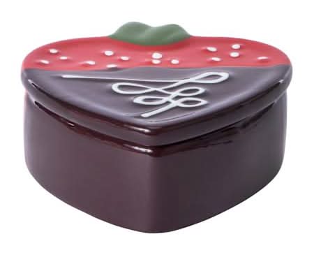 Chocolate Strawberry Trinket Box