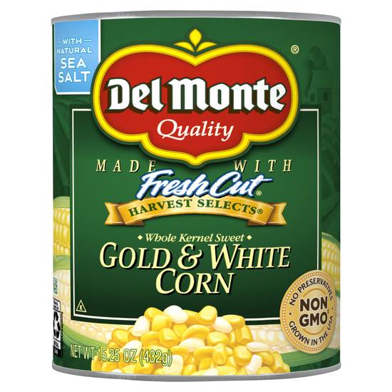 Del Monte Fresh Cut Gold & White Corn (15.3 oz)