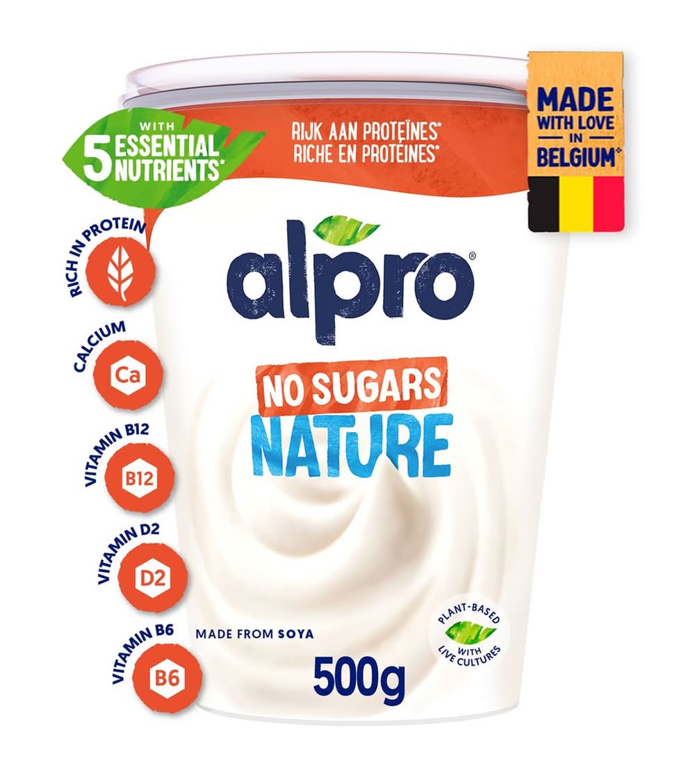 Yaourt Végétale - Nature sans sucres 500g