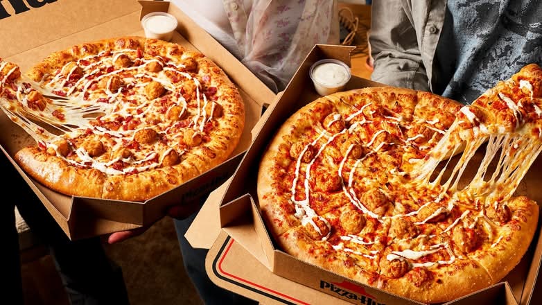 Crispy Chicken Pizzas