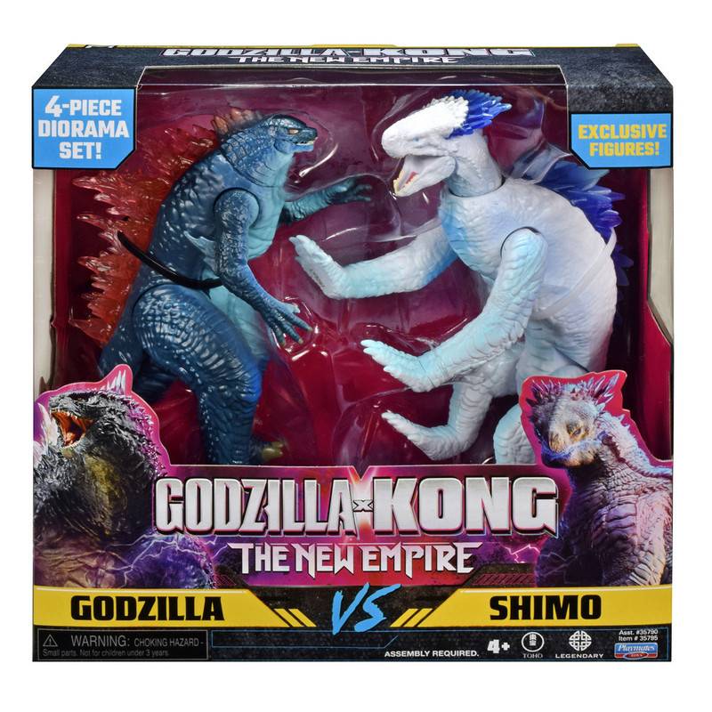 GODZILLA · Pack personajes de godzilla y kong (2 un)