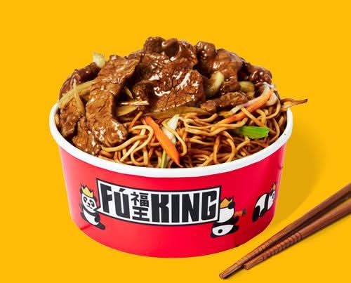 🥩 Beef King Nouilles Sautées 牛肉炒面