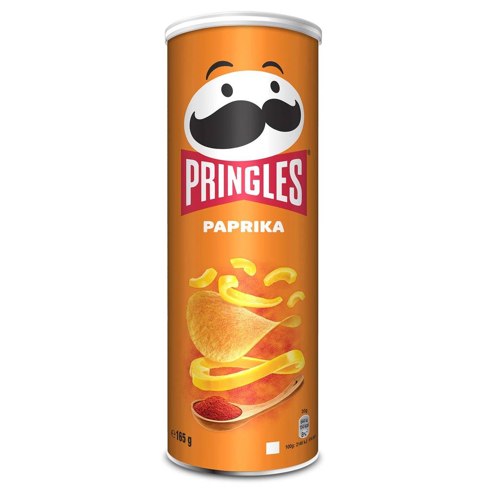 Patatas Fritas Paprika Pringles Bote 165 G