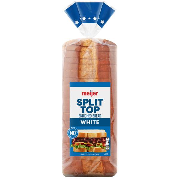 Meijer Split Top White Bread (1.25 lbs)