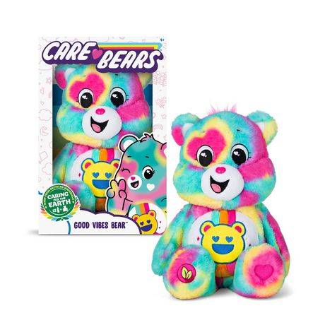 Care Bears Plush Good Vibes Bear (medium )