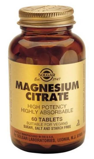 Magnesium Citrate Solgar emb. 60 cápsulas