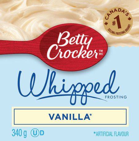 Betty Crocker Whipped Frosting Vanilla (340 g)