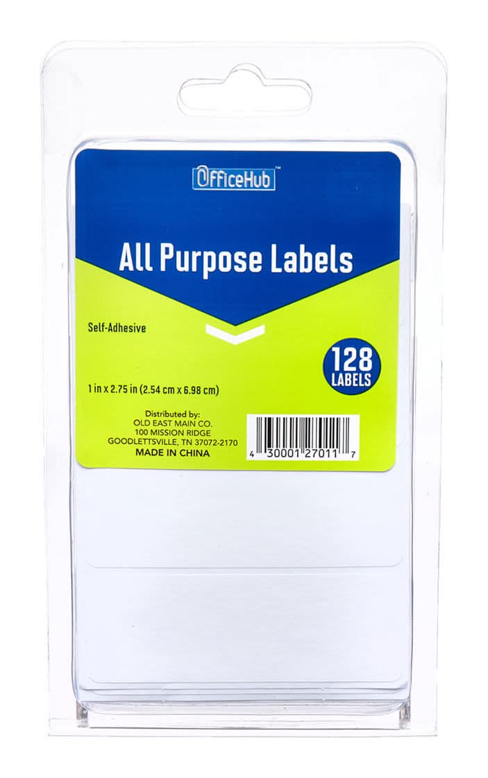 Officehub All Purpose Labels 128 Ct