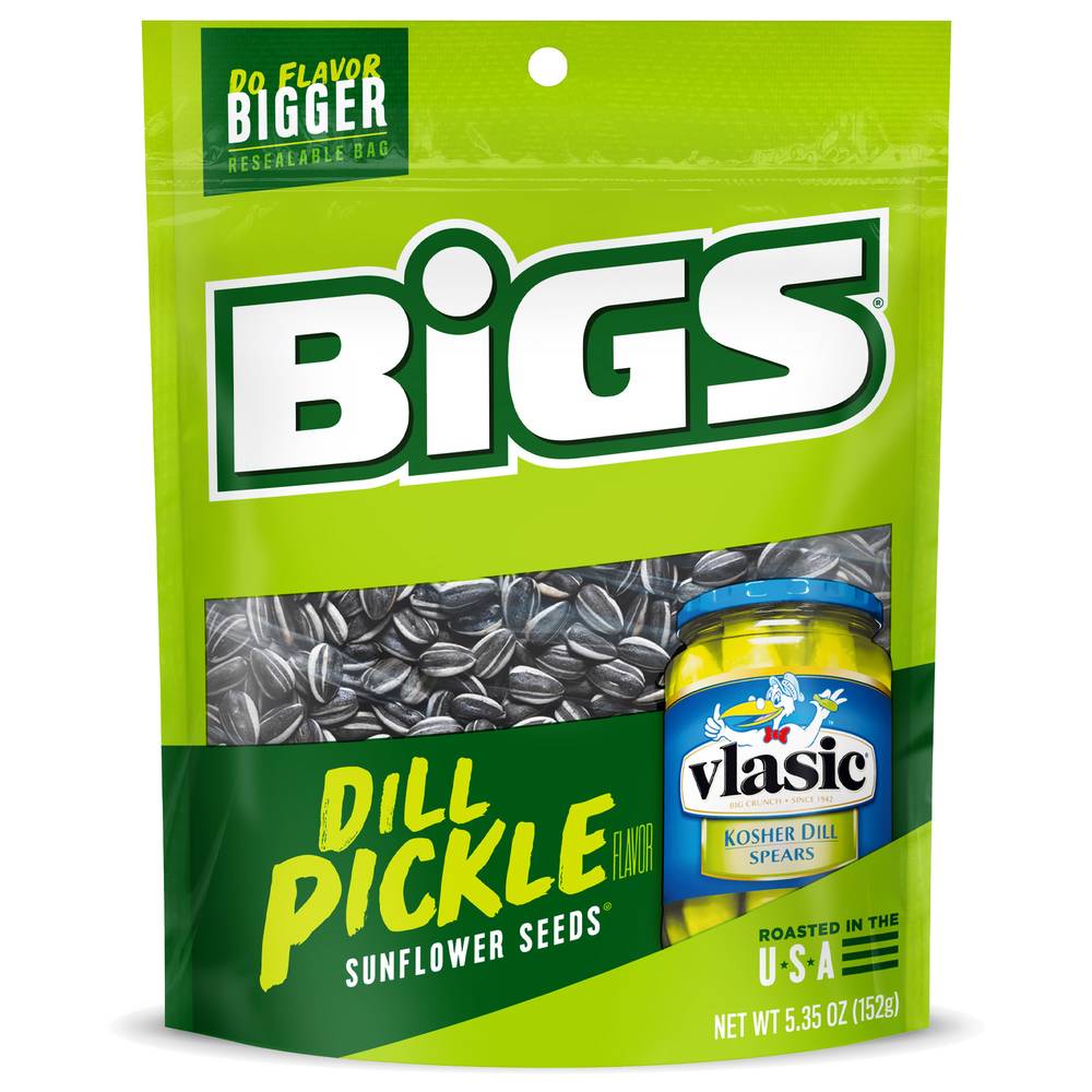 Bigs Vlasic Dill Pickle Sunflower Seeds