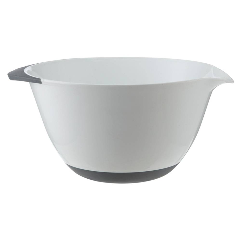 Sainsbury's Home Large Non Slip Mixing Bowl Grey/White