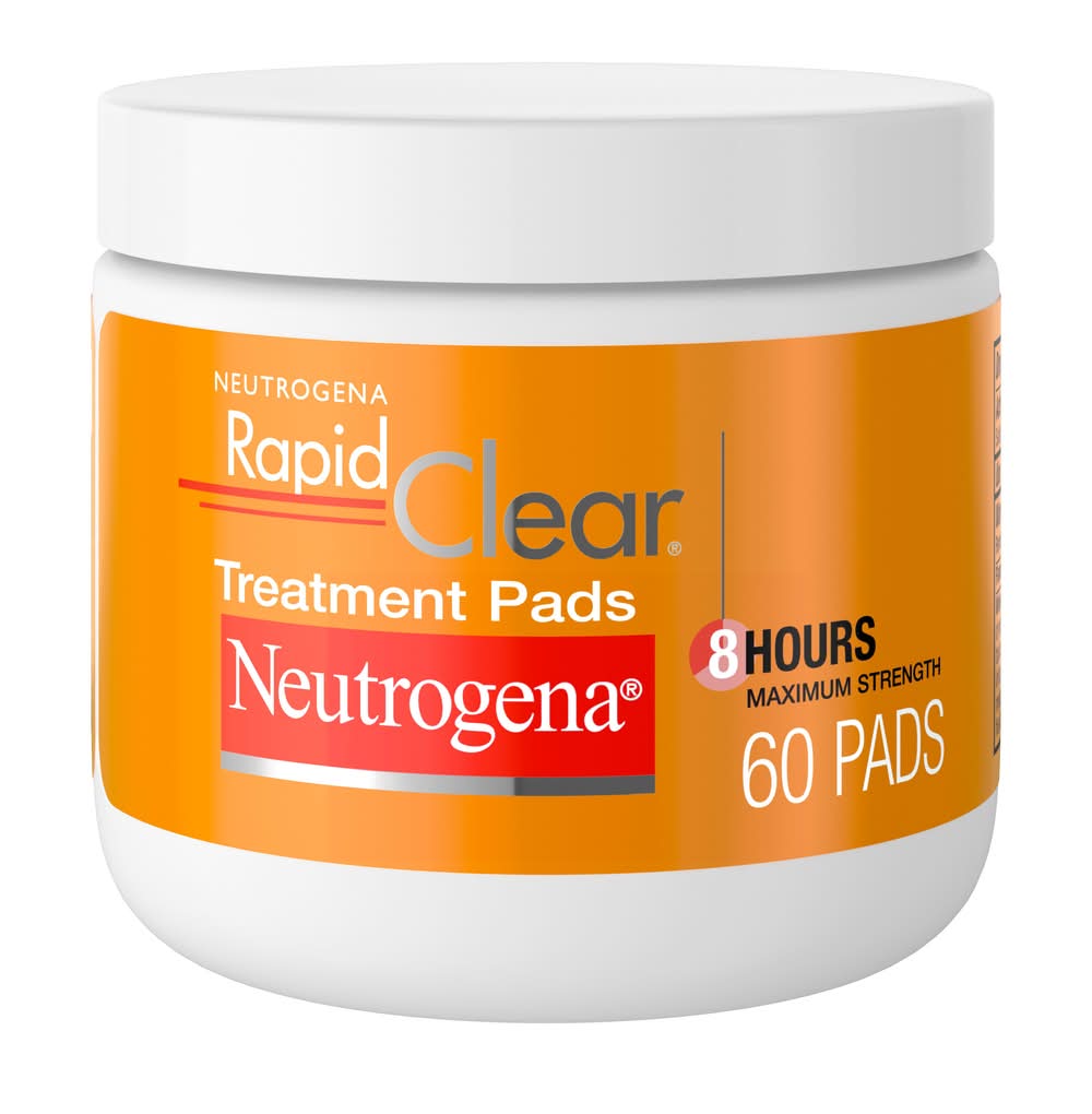 Neutrogena Rapid Clear Maximum Strength Acne Treatment Pads (60 ct)