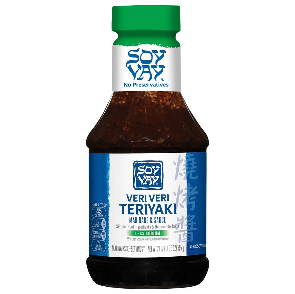 Soy Vay Veri Veri Teriyaki Marinade & Sauce (1.31 lbs)