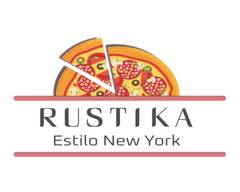 Pizza rustika estilo New York (Santiago)