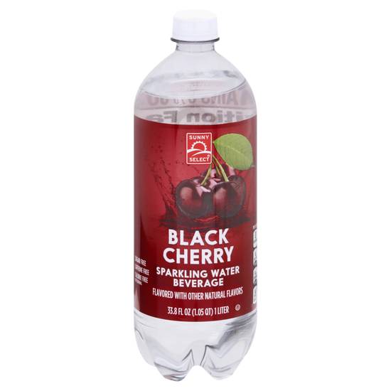 Sunny Select Sparkling Black Cherry Water Beverage (33.8 fl oz)