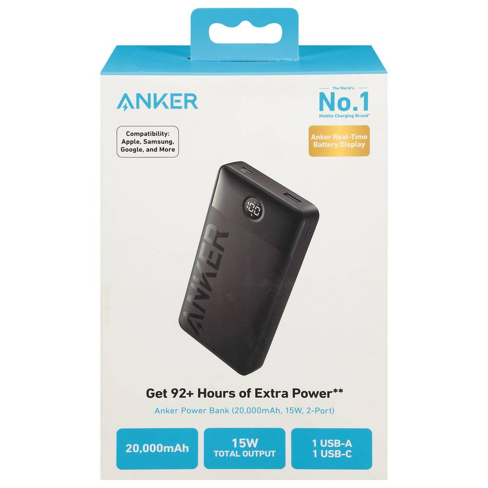 Anker 2-Port 15w 20,000 Mah Power Bank