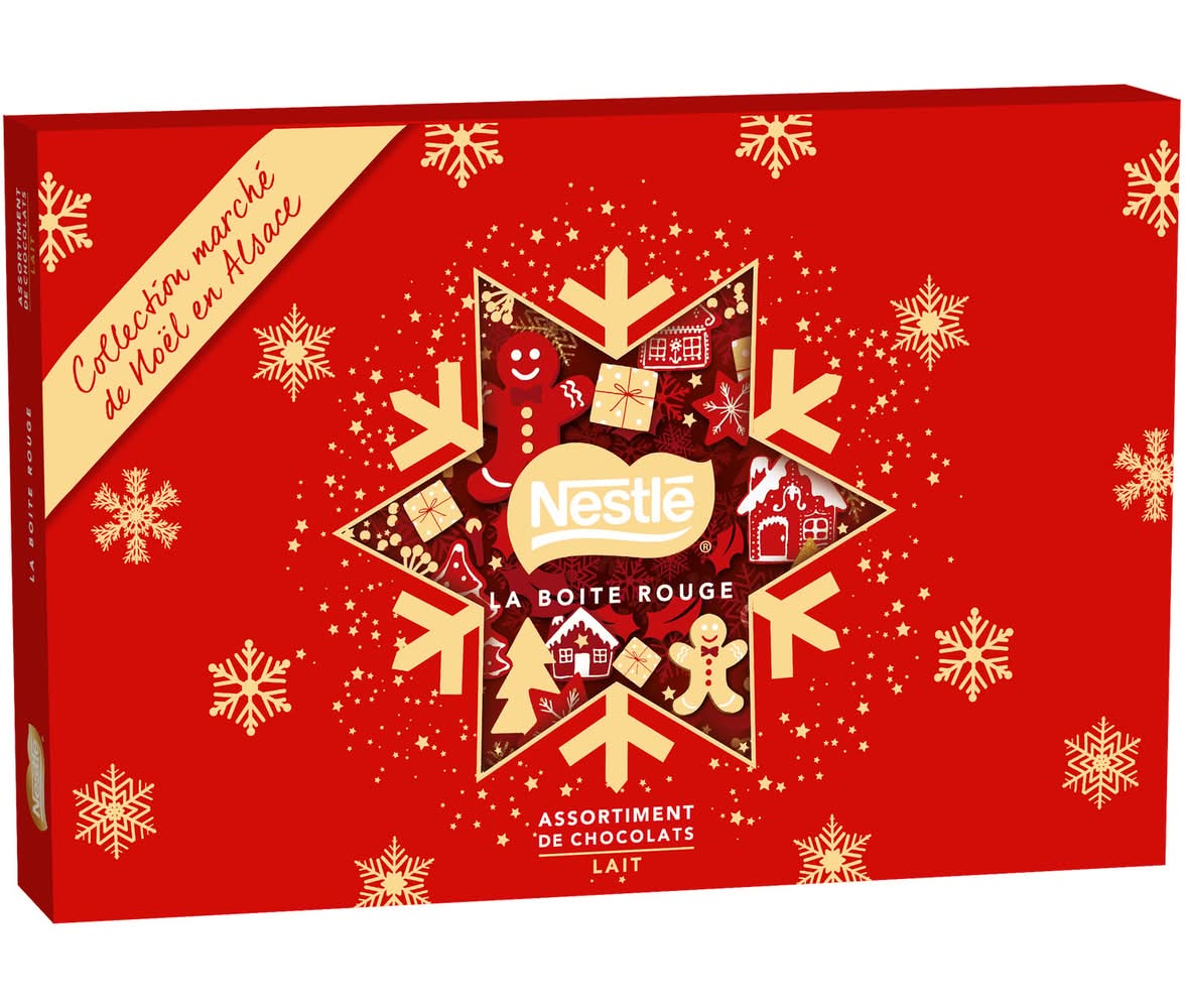 Nestlé - Assortiment de chocolats marché de noël alsacien (385g)