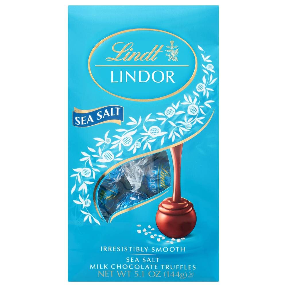 Lindt Lindor Sea Salt Milk Chocolate Truffles (5.1 oz)