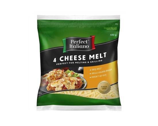 Perfect Italiano 4 Cheese Melt Grated Cheese 450g
