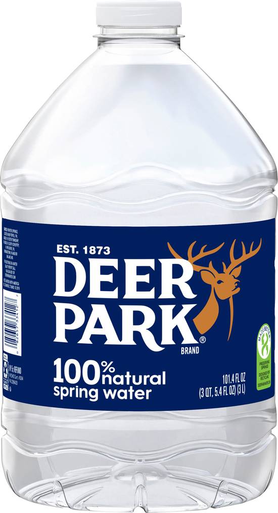 Deer Park 101.4-fl oz Spring Bottled Water in the Water department at