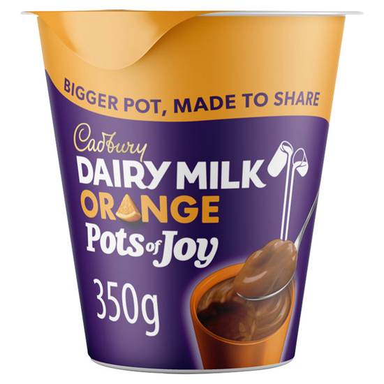Cadbury Dairy Milk Orange Pots of Joy 350g